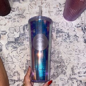 Iridescent Starbucks tumbler